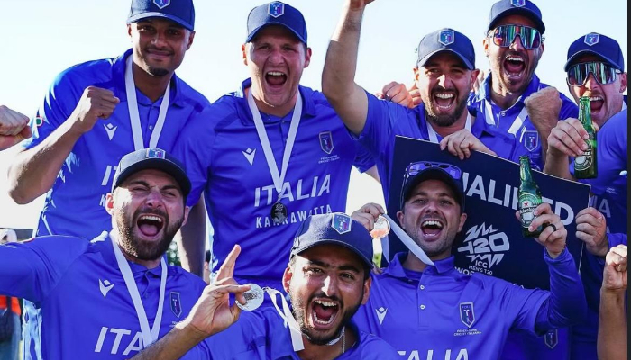 Italy's Men Cricket Team