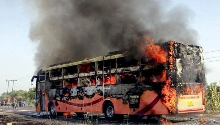 Jaisalmer Bus Fire