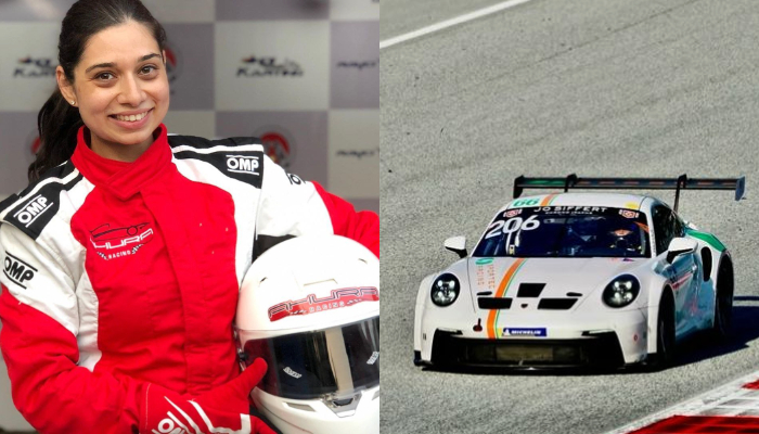 First Indian Woman to Race a Ferrari