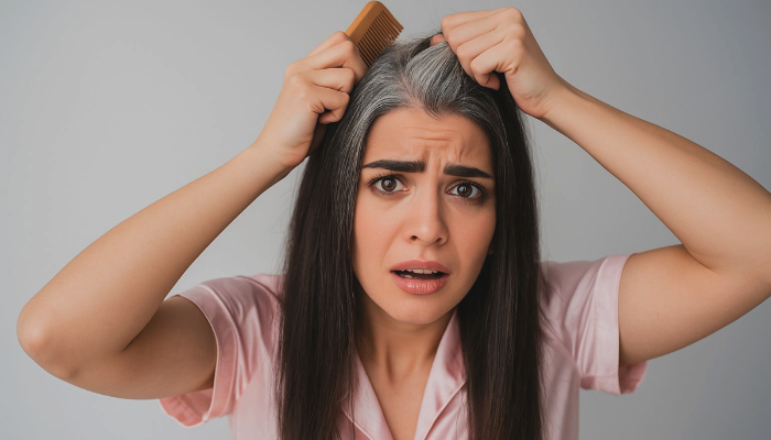 Grey Hair in Your 20s