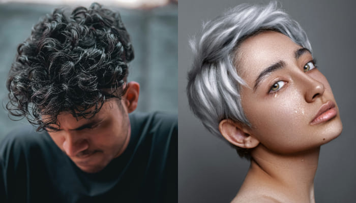 Grey hair