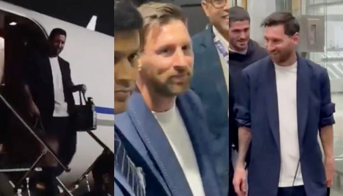 Lionel Messi Arrives in India